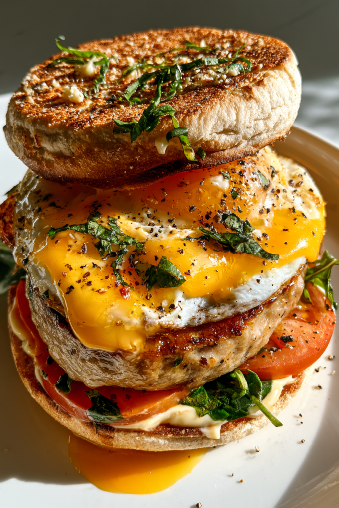 Breakfast Sandwich Easy, Delicious, and Perfectly Cheesy