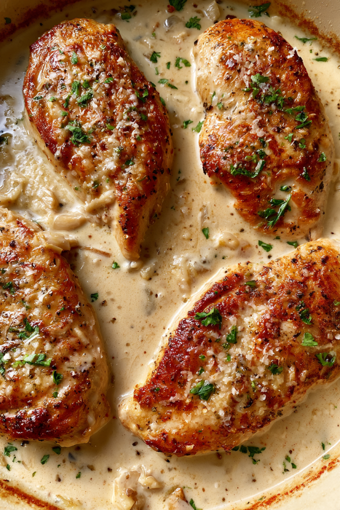 Creamy Garlic Parmesan Chicken