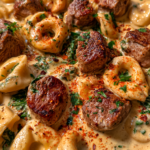 Steak and Cheese Tortellini