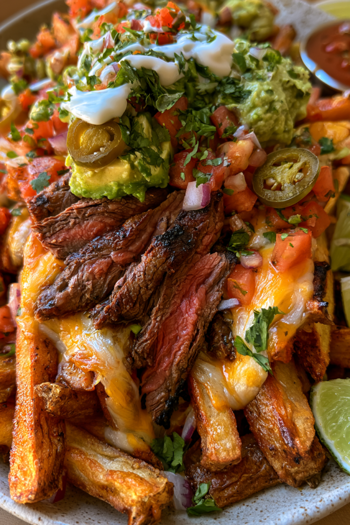 The Ultimate Loaded Carne Asada Fries