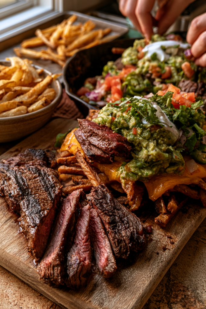 The Ultimate Loaded Carne Asada Fries